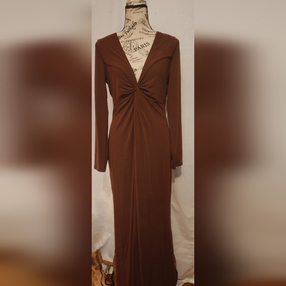 Popilush Long Sleeve Formal Dresses 8 In 1 Bodycon Dress with Built In Shapewear - Picture 8 of 9